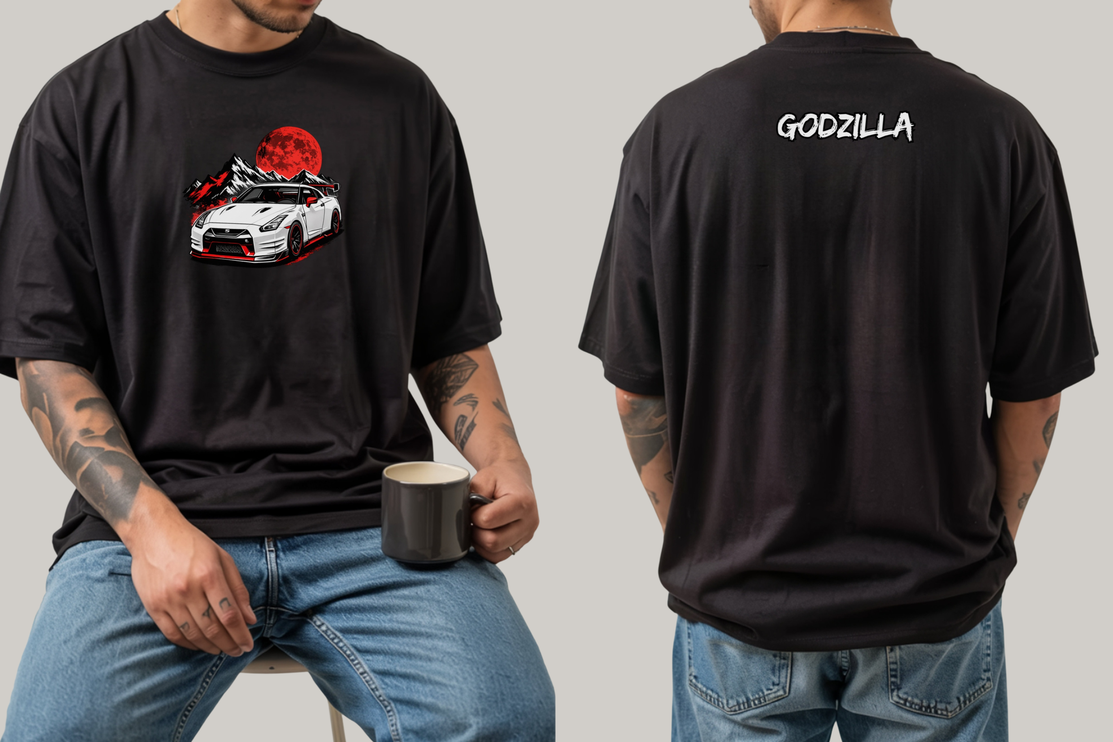 Godzilla GTR Street Beast Tee